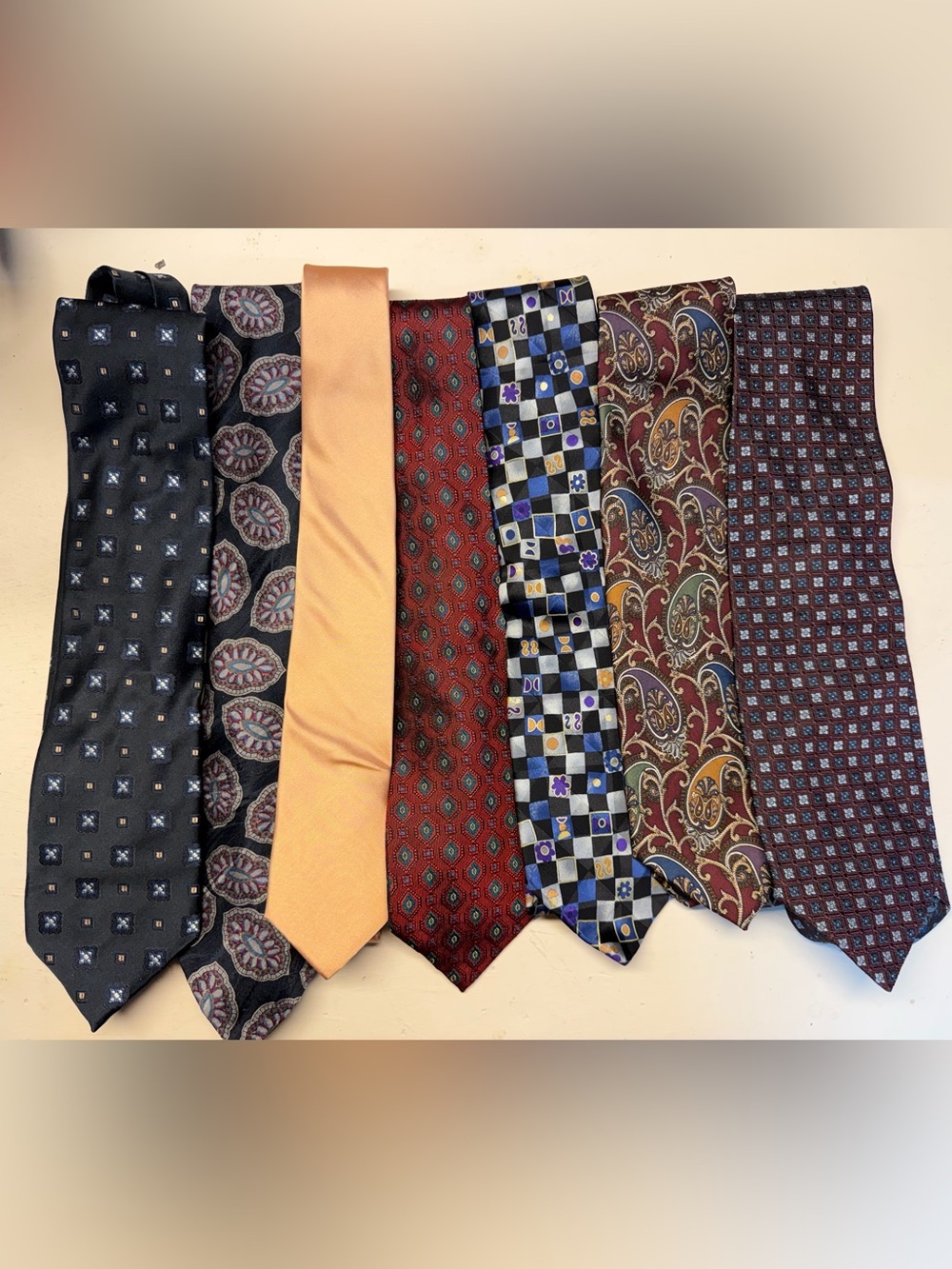 Men's 100% Silk Tie Bundle